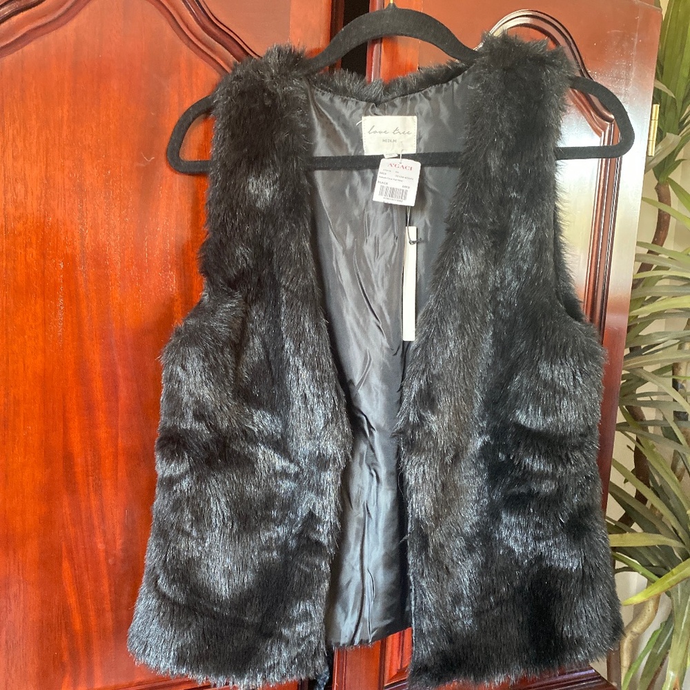 Faux fur Vest